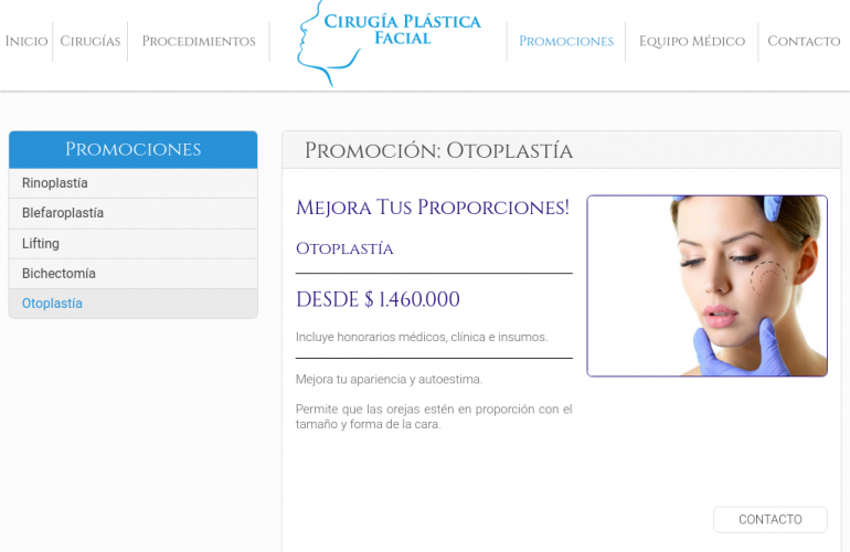 Lifting facial en Santiago