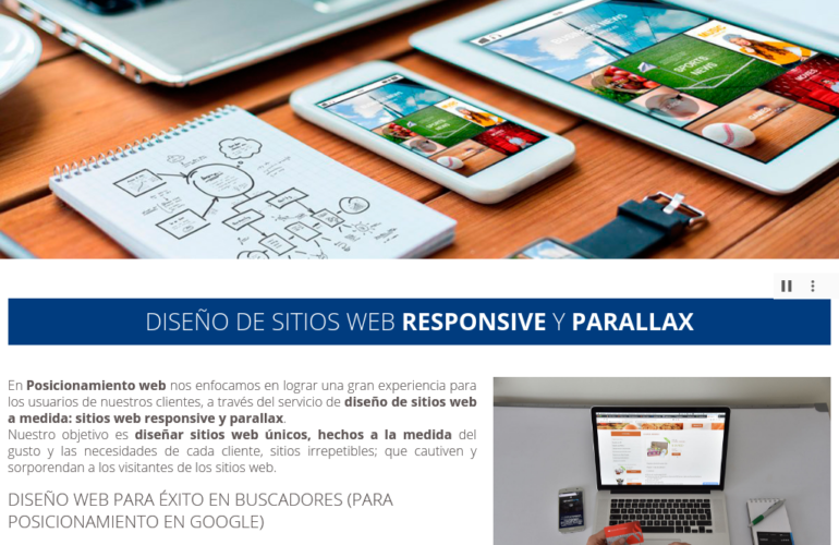 diseño de sitios web en chile