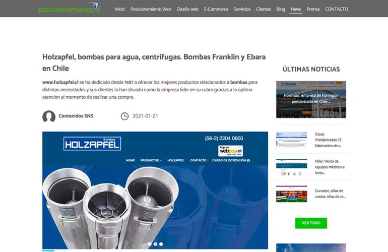 Comercializadora de Bombas centrifugas