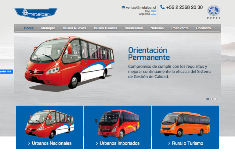 Venta de microbuses en santiago