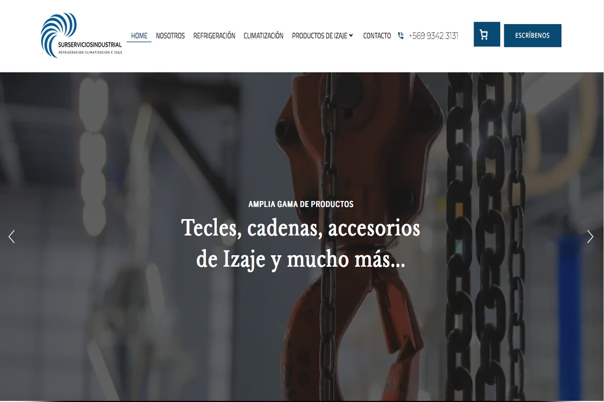 Productos de Izaje en santiago